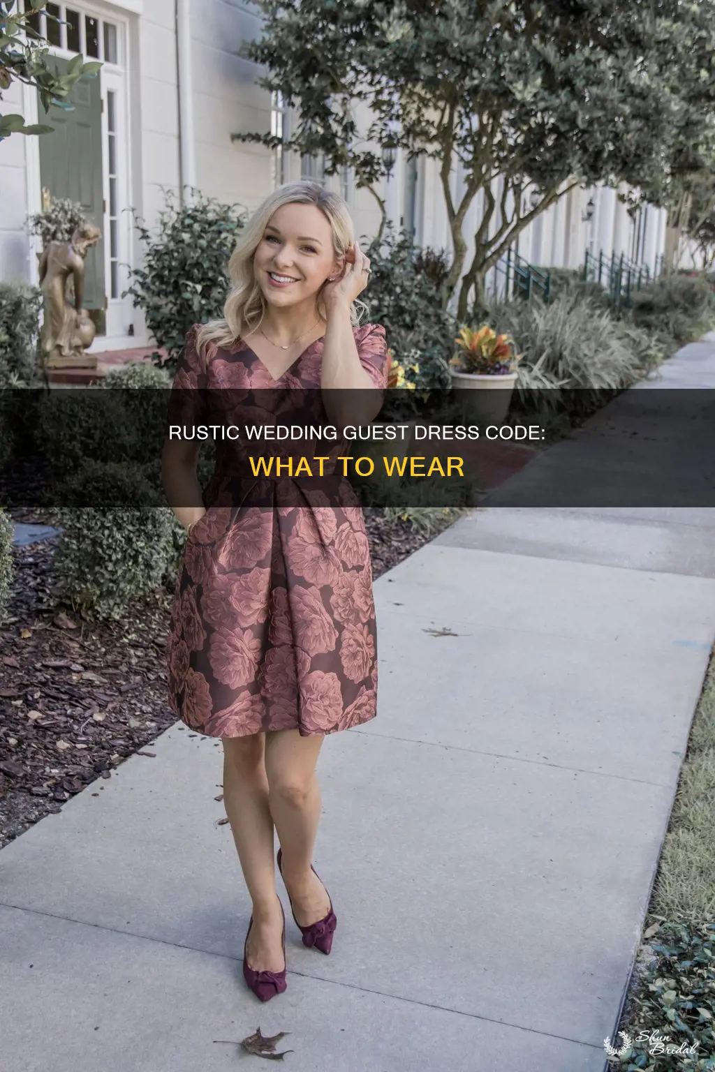 what to wear to a country rustic wedding guest dresses