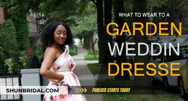 Garden Wedding Dress Code: What to Wear