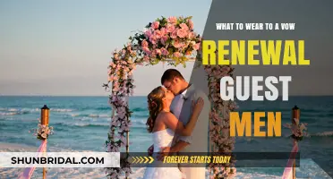 Vow Renewal Guest Style: Men's Attire Guide for the Celebration