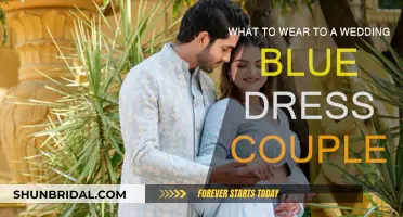 Blue Wedding Attire: Dressing as a Couple