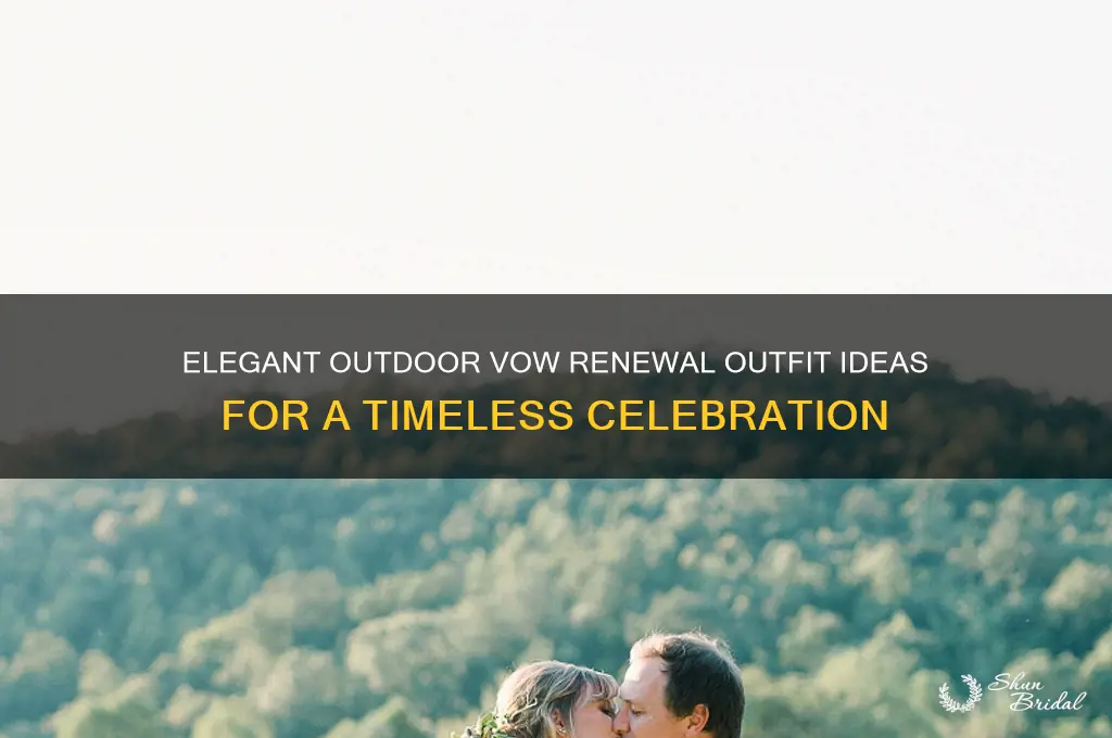 what to wear to an outdoor vow renewal