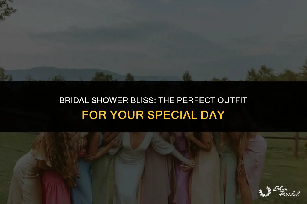 what to wear to bridal shower as bride