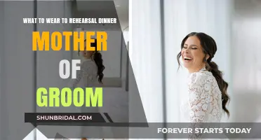 Elegant Attire for the Mother of the Groom at Rehearsal Dinner