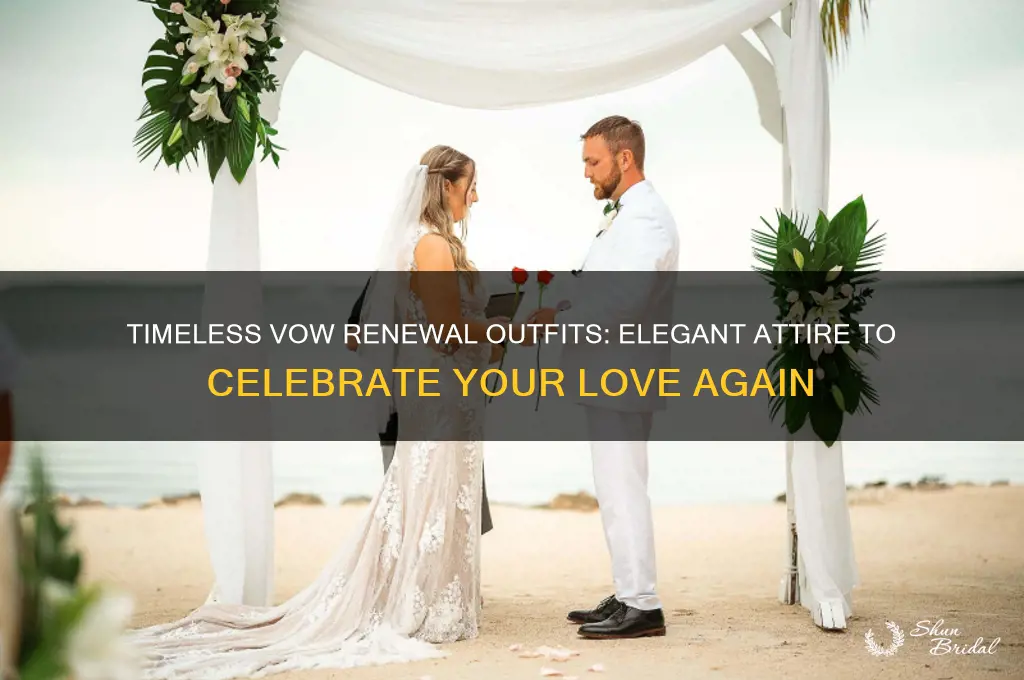 what to wear to renew wedding vows