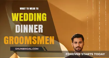 Groomsmen Style Guide: Perfect Wedding Dinner Attire Tips & Ideas