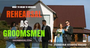 Groomsmen Style Guide: Perfect Outfits for the Wedding Rehearsal