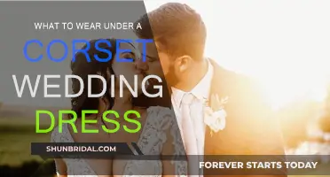 Corset Wedding Dresses: What to Wear Underneath