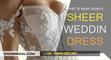 Sheer Wedding Dresses: What to Wear Underneath
