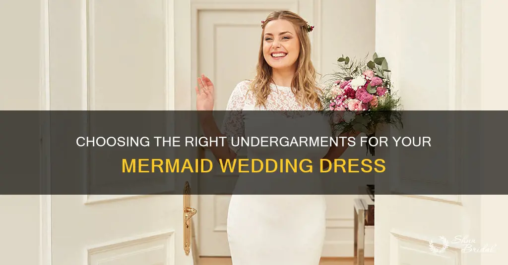 what to wear under a strapless mermaid wedding dress