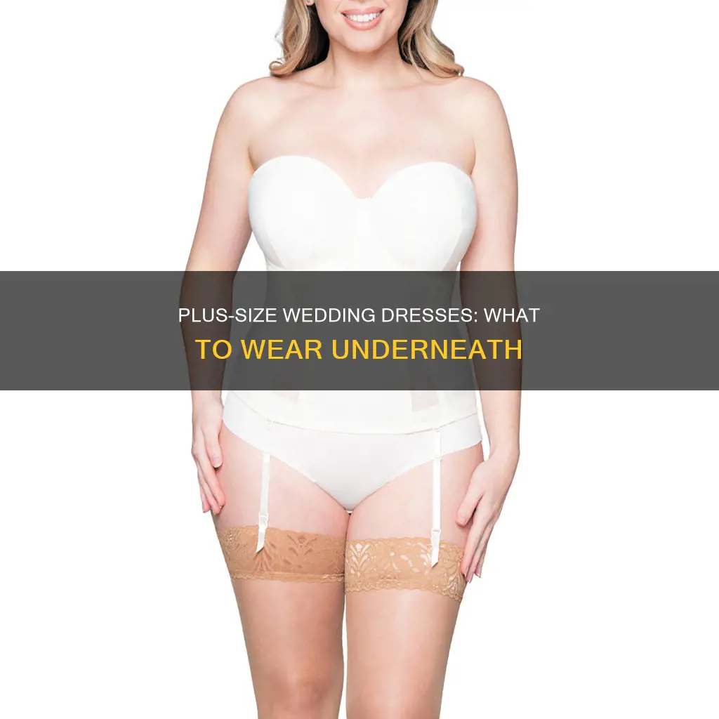 what to wear under a wedding dress plus size