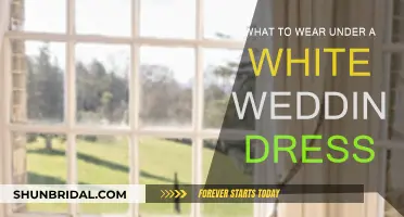 White Wedding Dresses: What to Wear Underneath