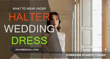 Halter Wedding Dresses: What to Wear Underneath