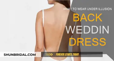 Choosing the Right Undergarments for Your Illusion Back Wedding Dress