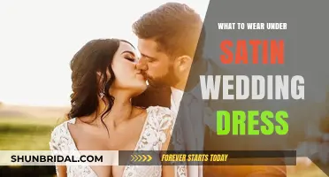 Satin Wedding Dresses: What to Wear Underneath?