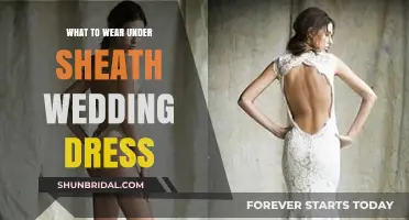 Sheath Wedding Dresses: What to Wear Underneath