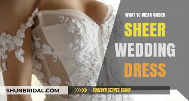 Sheer Wedding Dresses: What to Wear Underneath