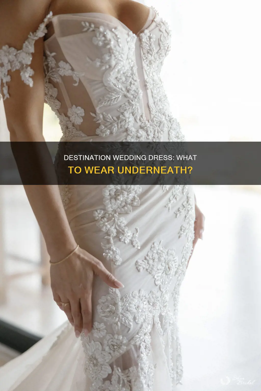 what to wear under wedding dress destination wedding