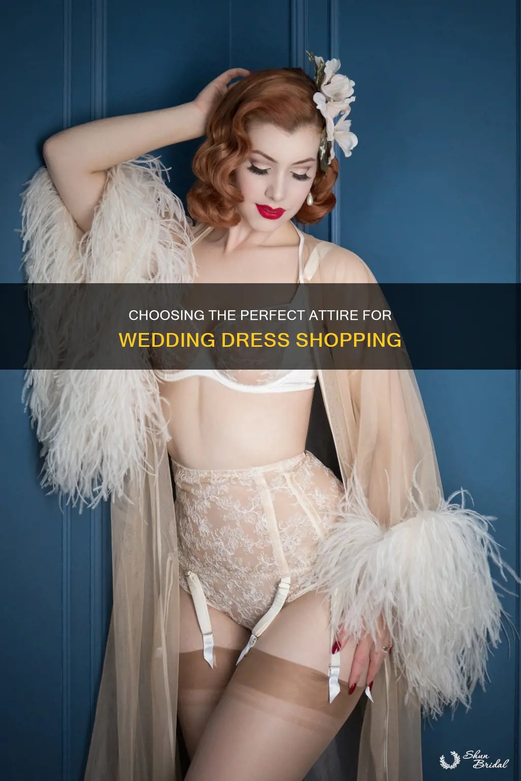 what to wear under wedding dress shopping