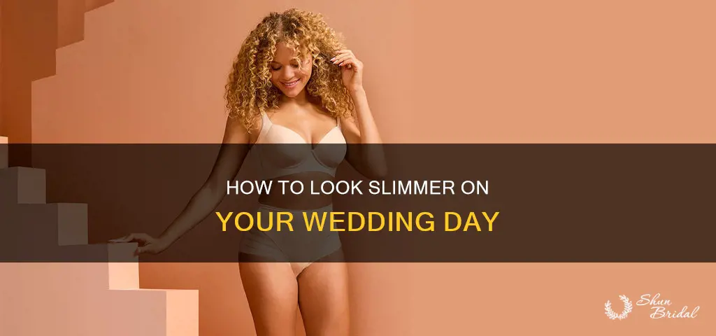 what to wear under wedding dress to look skinnier