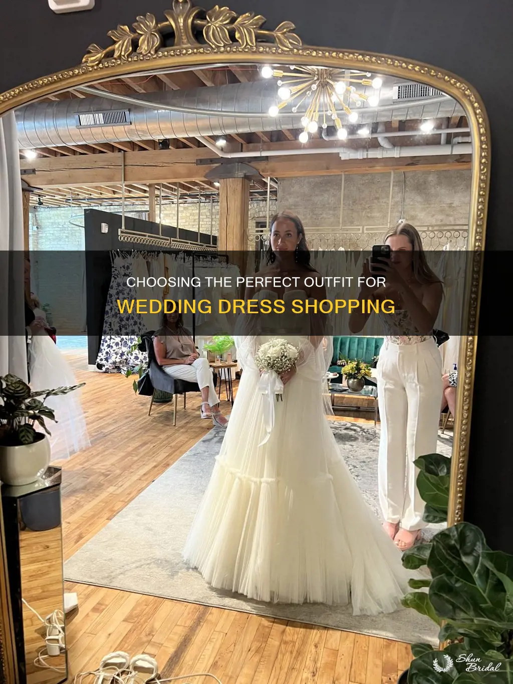 what to wear wedding dress shopping uk
