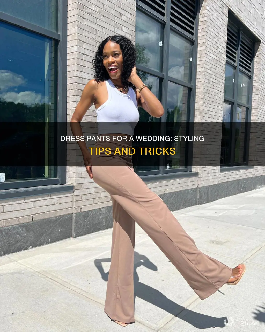 what to wear with dress oants to wedding