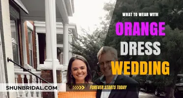 The Perfect Wedding Attire: Orange Dress Styling Guide