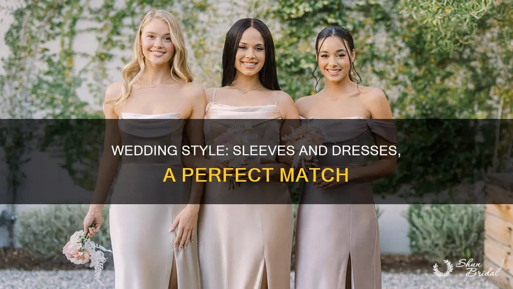 what to wear with sleeves dresses wedding
