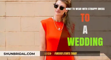 Style Guide: What to Wear With a Strappy Wedding Dress
