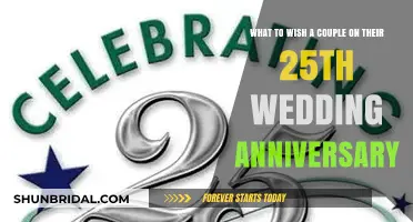 Celebrating Silver Love: Heartfelt Wishes for a 25th Wedding Anniversary