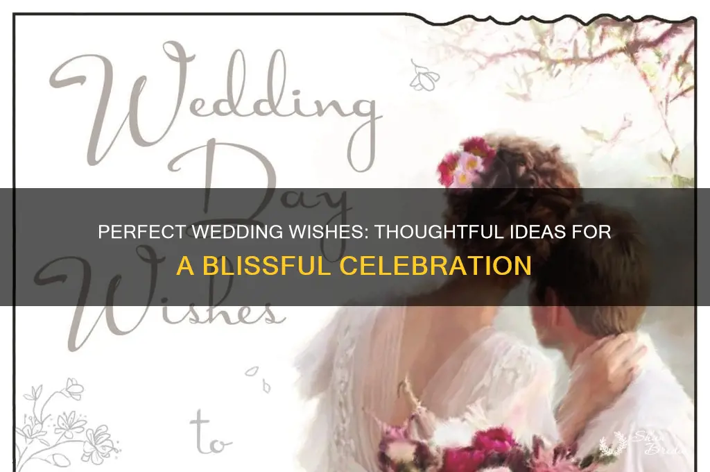what to wish for wedding day