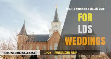 LDS Wedding Sealing Card Messages: Thoughtful Words for Eternal Unions