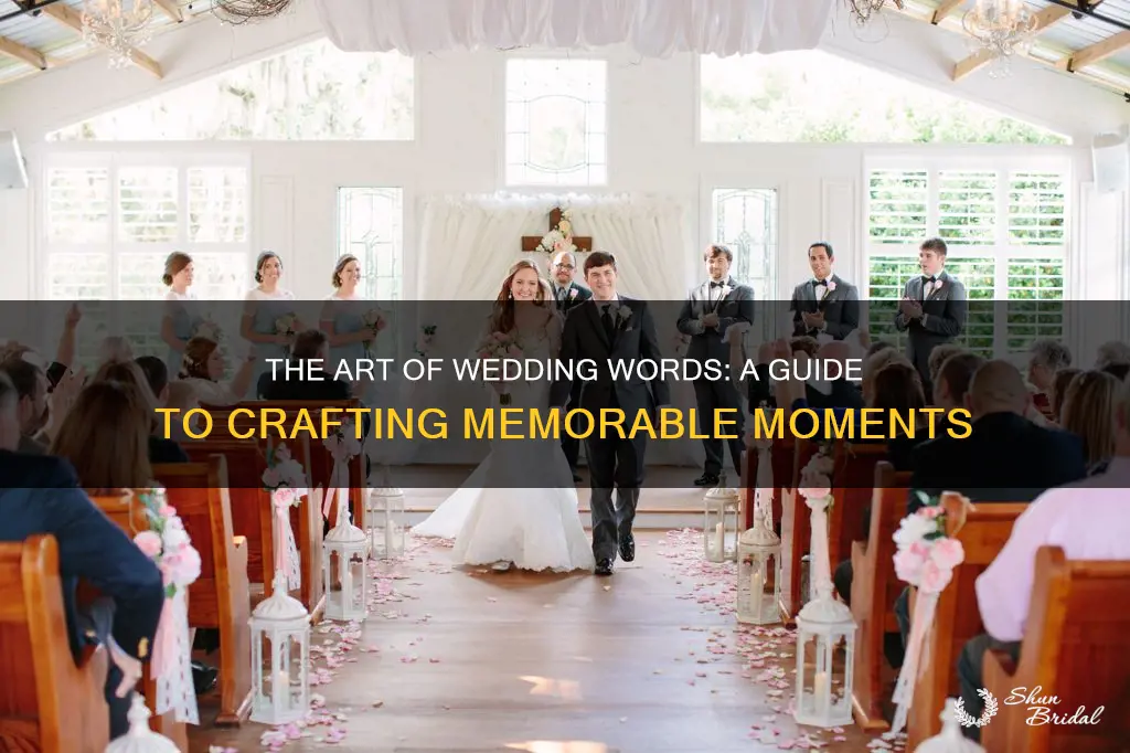 what to write about a wedding