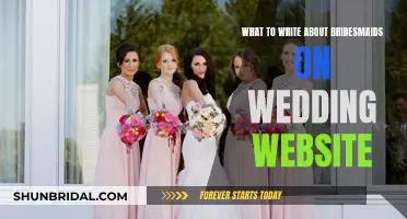 Bridesmaids: Your Wedding Website's Support Squad