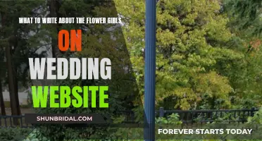 The Role of Flower Girls: A Guide for Wedding Websites