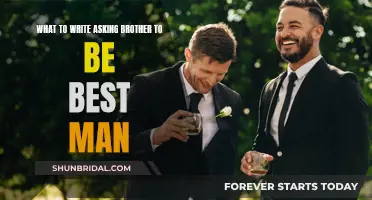 Will You Be My Best Man, Brother?