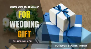 Perfect Wedding Gift Messages: Heartfelt Words to Celebrate the Happy Couple