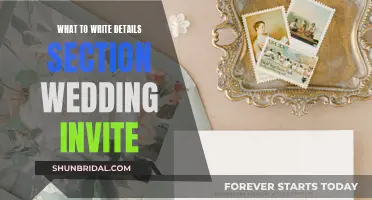 Wedding Invite Details: What to Include and Why