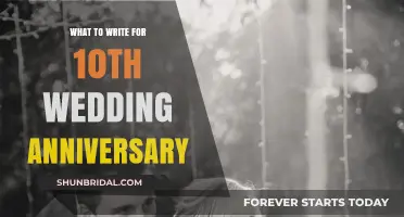 Celebrating a Decade of Love: 10th Wedding Anniversary Message Ideas