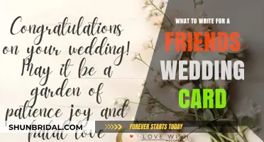 Heartfelt Wedding Card Messages: Crafting Perfect Wishes for Your Friend