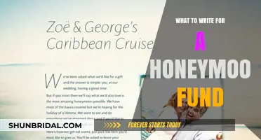 Creative Honeymoon Fund Wording Ideas for Your Wedding Registry