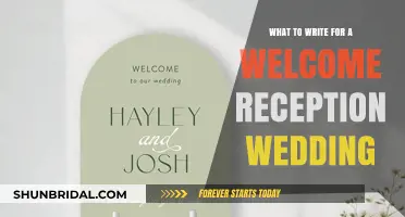 Crafting a Warm Welcome: Your Wedding Reception Guide