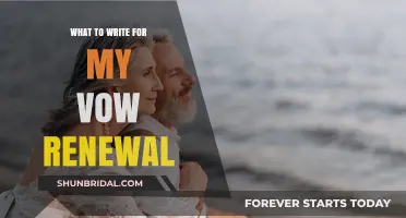 Renewing Love: Crafting Heartfelt Vow Renewal Words for Your Partner