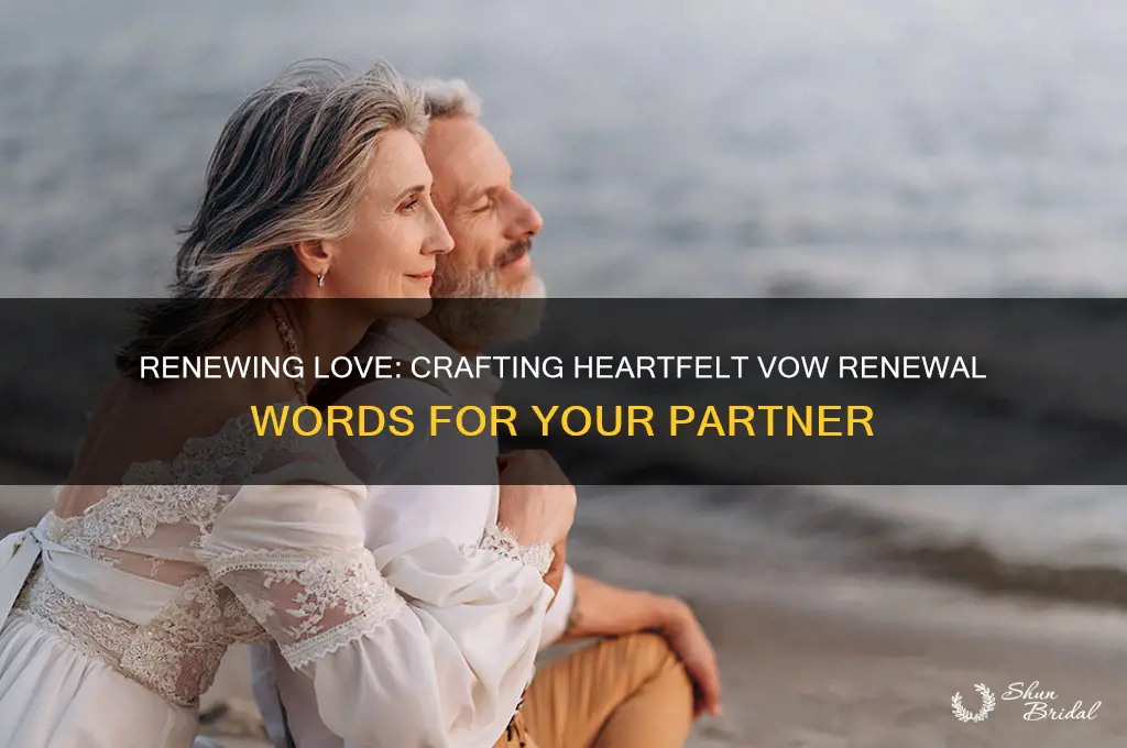 what to write for my vow renewal