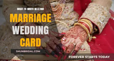 Heartfelt Words for a Second Chance at Love: Wedding Card Ideas