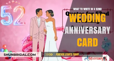 Celebrating 52 Years: Heartfelt Messages for Your Anniversary Card