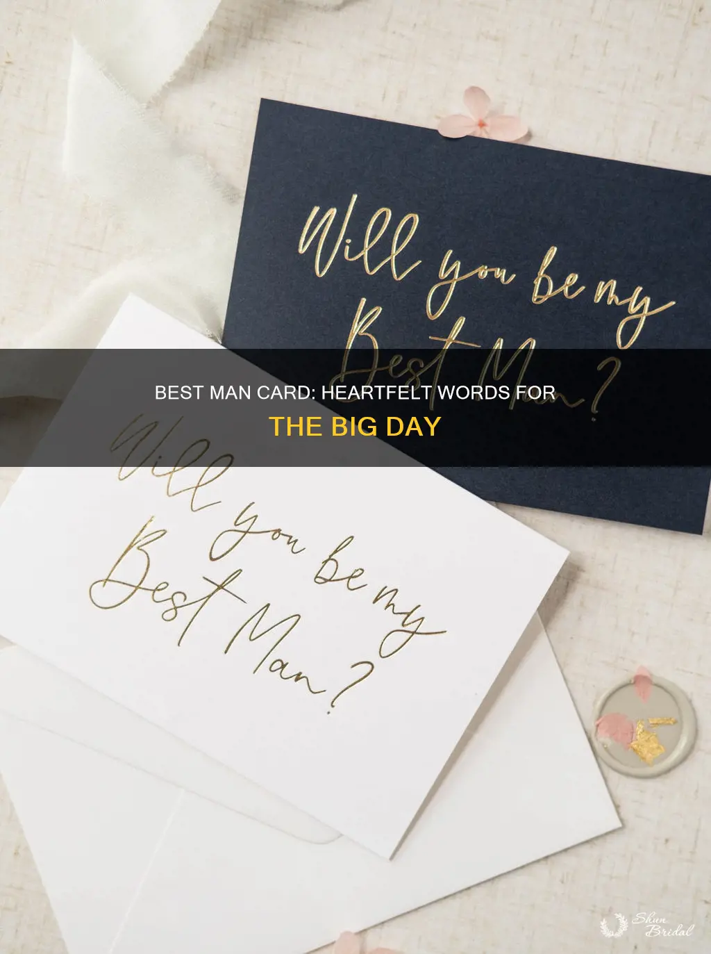 what to write in a best man card