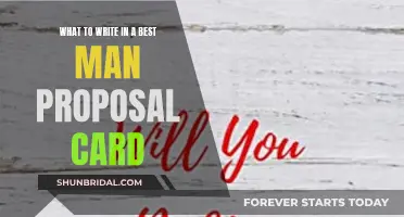 Best Man Proposal: Asking Your Mate to Be Your Best Man