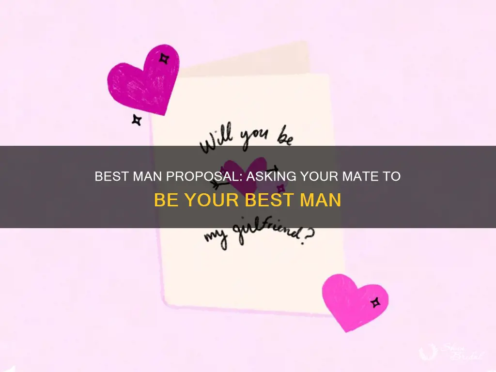 what to write in a best man proposal card