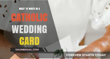 Blessed Beginnings: Crafting Heartfelt Catholic Wedding Card Messages
