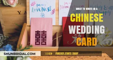 Thoughtful Wishes: Crafting the Perfect Message for Chinese Wedding Cards